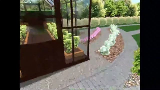 Ландшафтный дизайн в смешанном стиле - пейзажный и минимализм. смотреть онлайн