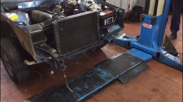 Restauro Volvo 240 GLE D6 1983 