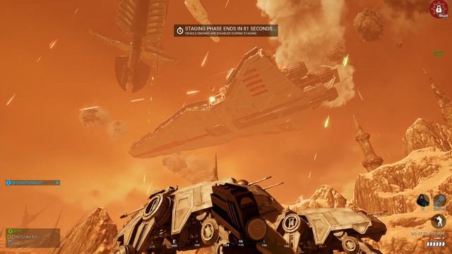 Venator - class Star Destroyer crash (Epic) смотреть онлайн