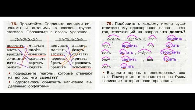 ГДЗ РУССКИЙ ЯЗЫК 2 КЛАСС КАНАКИНА (РАБОЧАЯ ТЕТРАДЬ) СТРАНИЦА. 35 ЧАСТЬ 2 смотреть онлайн