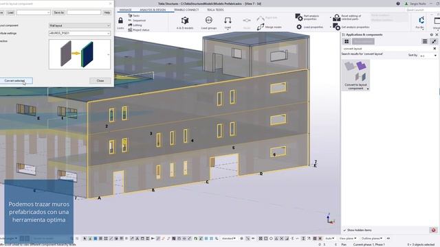 Ahorre tiempo creando o convirtiendo estructuras de IFC o DWG a objetos de modelo de Tekla смотреть онлайн
