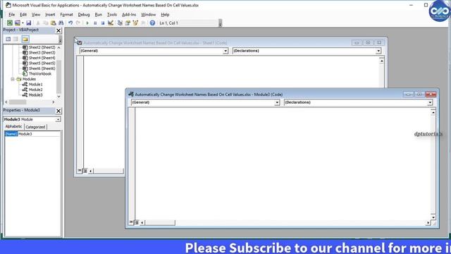 Automatically Change Worksheet Names Based On Cell Values || Rename Excel sheet with cell contents смотреть онлайн