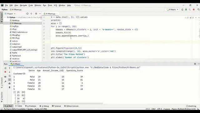 K-Means clustering using Python - Scikit Learn || தமிழில் || Tamil || ML-10 || Explained|| We & Dat смотреть онлайн