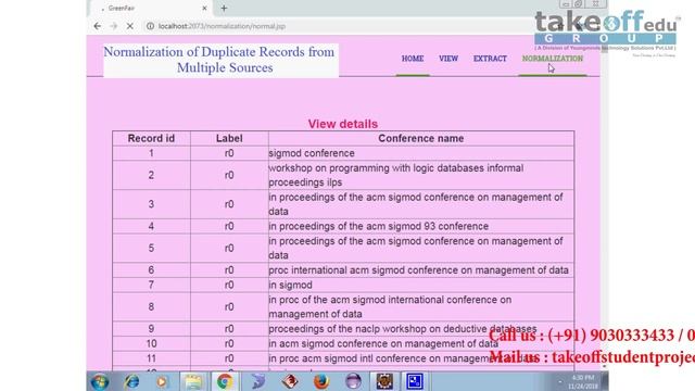 Normalization of Duplicate Records from Multiple Sources | Big Data | Java Projects смотреть онлайн