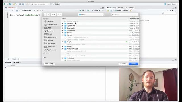 Get R Done | R Stats Tutorials: How to Load a CSV File смотреть онлайн