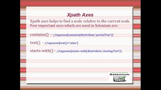 Selenium Training for Beginners (Part 8) - Find XPath using contains, text, starts-with смотреть онлайн