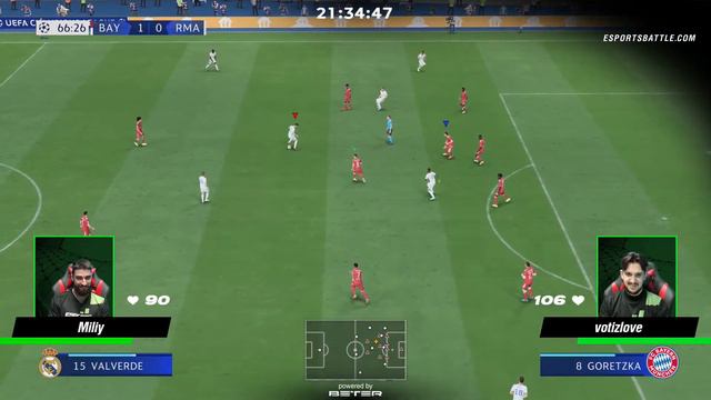 2021-12-24 - Champions League and Night Europa League Cyber Cup Stream 1 смотреть онлайн