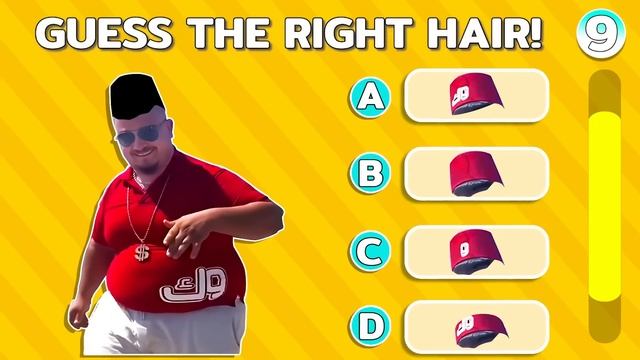 Guess The Voice By Hair | Skibidi Dom Dom Yes Yes, Ishowspeed, MrBeast #56 смотреть онлайн