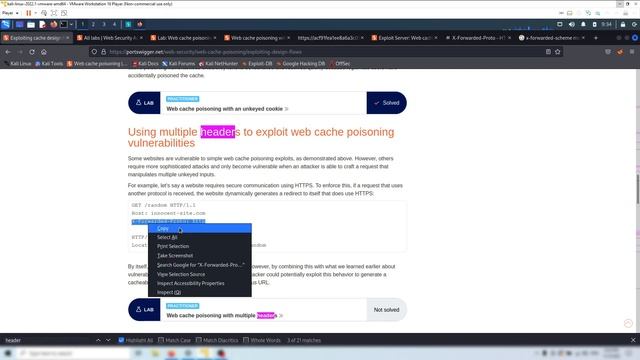Lab: Web cache poisoning with multiple headers смотреть онлайн