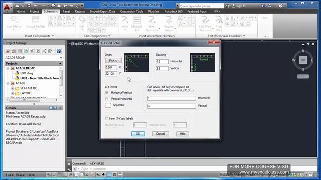 1 Customizing Title Block | AutoCAD Electrical Engineering смотреть онлайн