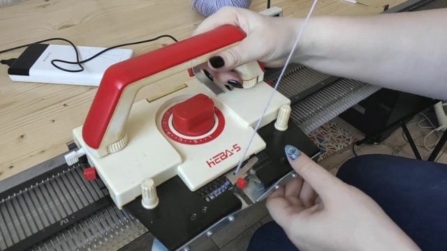 Образец на машине/Лайфхаки/Лёгкое вязание первых рядов смотреть онлайн