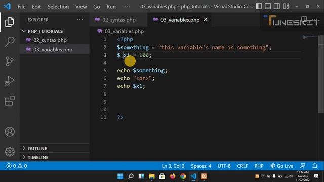 Variables | PHP - Lecture no 03 | Basic-Backend Development Course смотреть онлайн