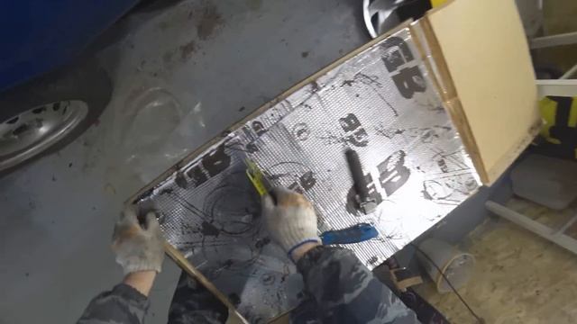 ШУМОИЗОЛЯЦИЯ своими руками за 5 000 руб в ВАЗ 2107 смотреть онлайн