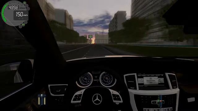 City Car Driving [1.5.1]- Mercedes-Benz GL63 AMG смотреть онлайн