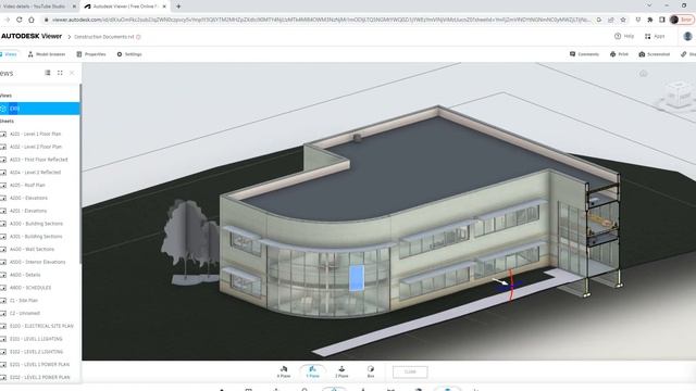 Revit 2023 Commercial project Autodesk viewer смотреть онлайн