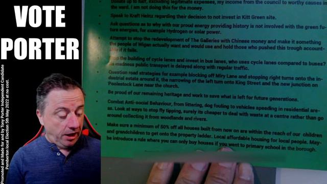 Vote Independent Vote Tony Porter Share this in Pemberton groups on Facebook etc. Leaflet & pledges смотреть онлайн