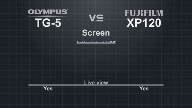 Olympus Tough TG-5 vs FujiFilm FinePix XP120 смотреть онлайн