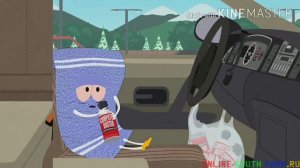 Южный парк, Полотенчик вдыхает спреи для монитора