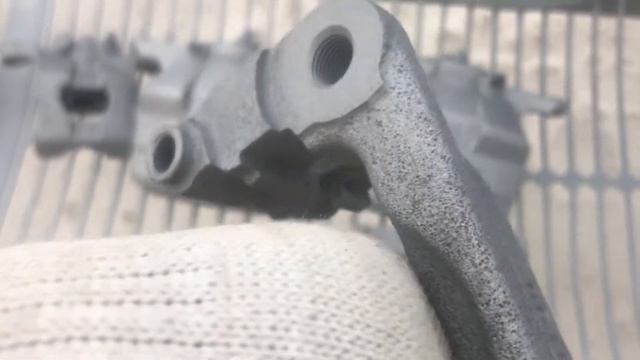 Пескоструйная очистка тормозной системы Nissan Qaschqai смотреть онлайн