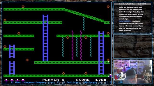 Sprite Castle Plays Jumpman/Jumpman Lives (DOS) смотреть онлайн