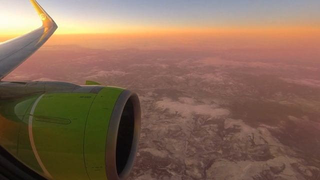 Airbus A320-271N а/к S7. Рейс Иркутск - Владивосток.
