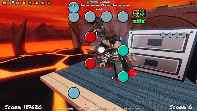 Ectospasm (Roblox FNF) 66 Misses (PC) смотреть онлайн