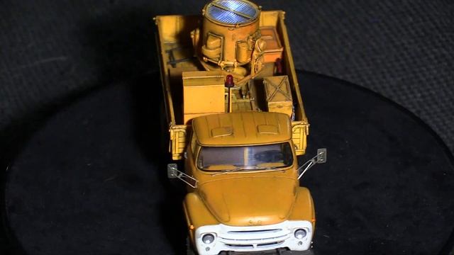 Прожекторная установка АПМ-90 на базе шасси Зил-130 со светом "Автоистория" смотреть онлайн