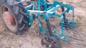 МТЗ -09 Н + картофелекопалка.