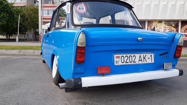 ОТРЕСТАВРИРОВАННЫЙ TRABANT 601. РЕСПЕКТ И УВАЖУХА! смотреть онлайн