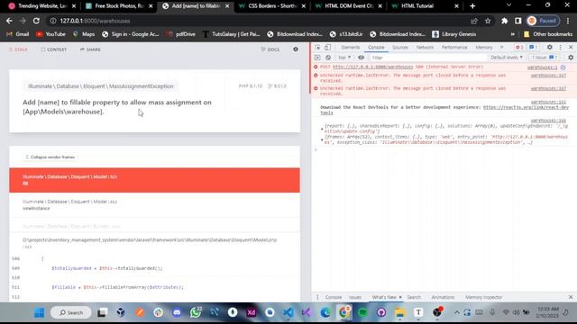 How to Fix Mass Assignment Error in Laravel - Laravel Security Tutorial смотреть онлайн