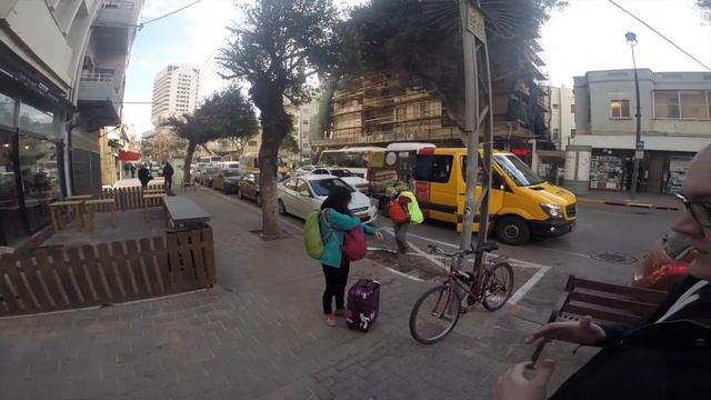 Прогулка по Тель-Авиву. Яффо и набережная. Израиль в феврале. смотреть онлайн