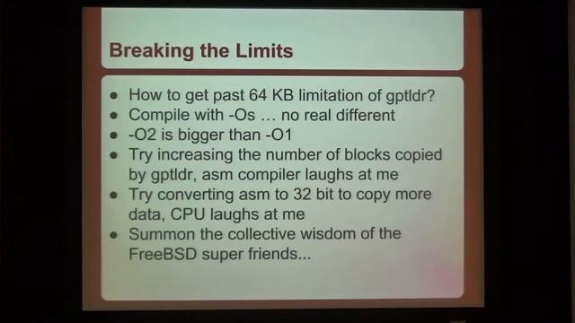 P07B: Booting from Encrypted Disks on FreeBSD - Allan Jude смотреть онлайн