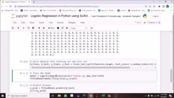 Logistic Regression | Logistic Regression Python Sklearn