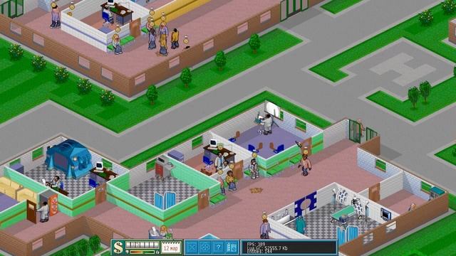 Theme Hospital - 2 часть прохождения игры
