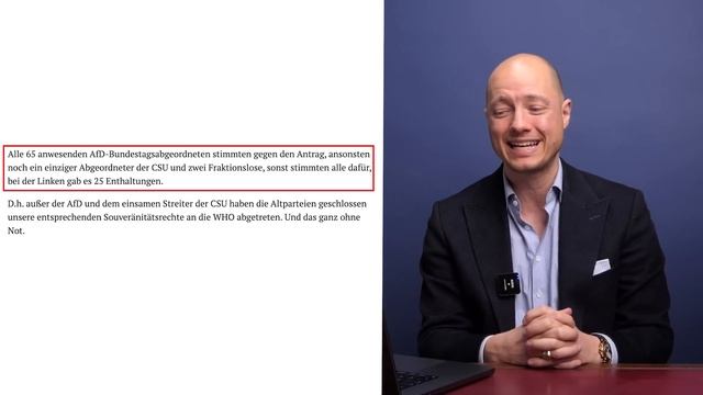 Komplette Macht an WHO! So hat der Bundestag abgestimmt! смотреть онлайн