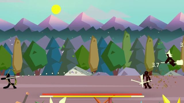 Stick Fight - Shadow Archer Battle Arena Gameplay Part 1 смотреть онлайн