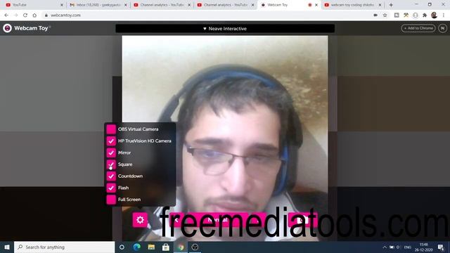 Node.js Express Socket.io Webrtc Take Photos With Webcam Cool Filters and Effects - WebcamToy App смотреть онлайн