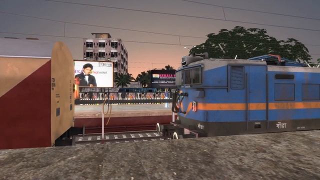 WAG 7 Coupling ICF Utkrisht Coach | | BUMPY RAILROAD | Train Simulator | TS 2022 | KR King of Gamer смотреть онлайн