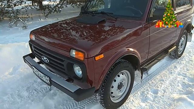 В Новый год на Новой Ниве! с праздником товарищи!LADA NIVA LEGEND 3 ДВ. Королева дорог и бездорожья смотреть онлайн