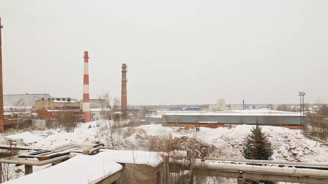 Снос зданий бывшего завода сельскохозяйственных машин в д. Давыдово Московской обл.