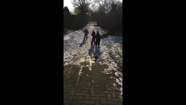 ⭐︎Зимняя прогулка тройняшек⭐︎ смотреть онлайн