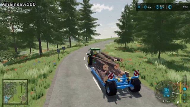 £0 START SURVIVAL CHALLENGE! - Survival Challenge FS22 Calm Lands Ep 1 смотреть онлайн
