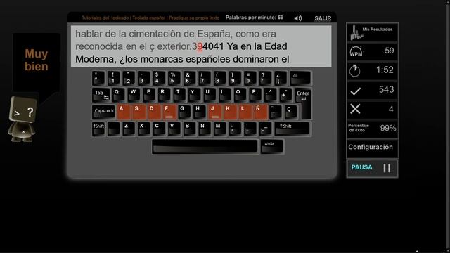 Teclado Español Spanish Typing смотреть онлайн