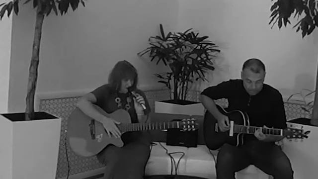 Moon river ( acoustic cover) - Джа-ZZ дуэт / JA-ZZ duo - Jazz Guitar Duo смотреть онлайн