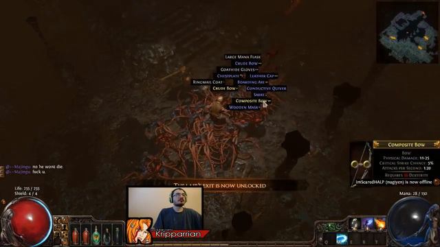 Kripp's Path of Exile races - what's left from Season One, 1 Hour Multiproj Solo (S1E53) смотреть онлайн