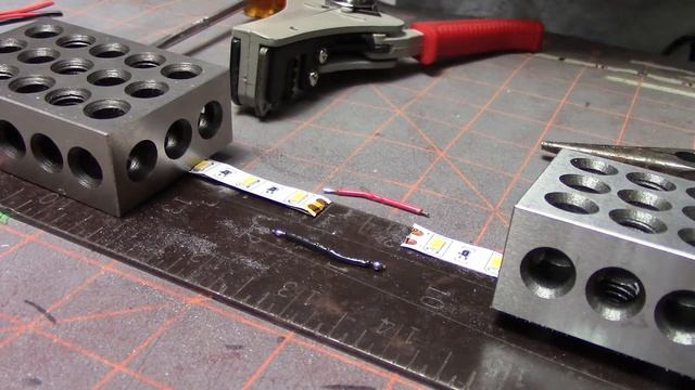 20180410 Installing LED strips in steel J channel for layout lighting смотреть онлайн