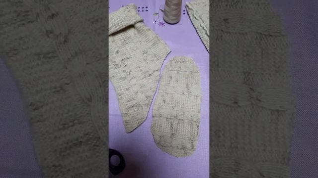Теплые носки из старого свитера смотреть онлайн