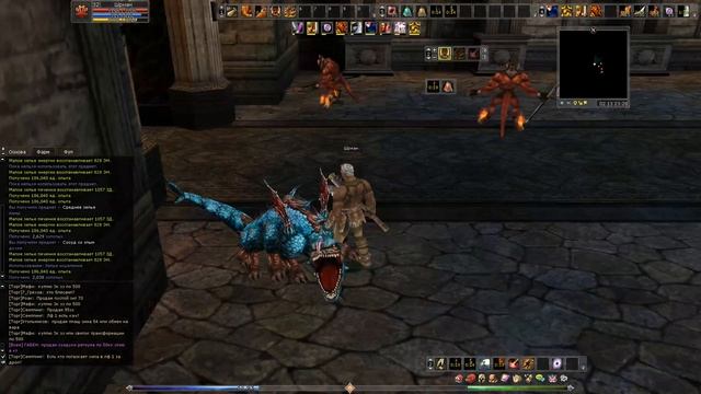 Теос: Продолжение истории Shaiya / Прокачка персонажа с нуля 1-52 смотреть онлайн