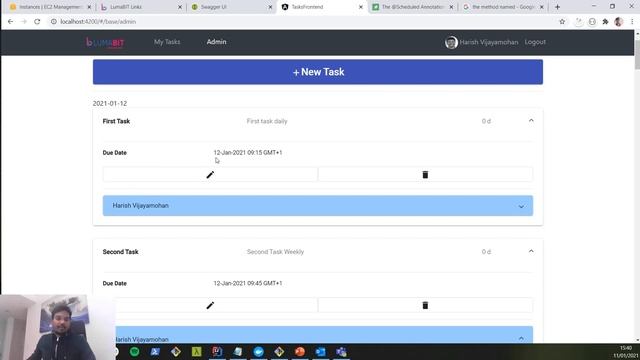 @Scheduled with cron expression in Spring Boot смотреть онлайн