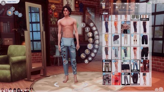 новая жизнь - новый цвет волос || ep.2 PLAY 1950 || The Sims 4 смотреть онлайн